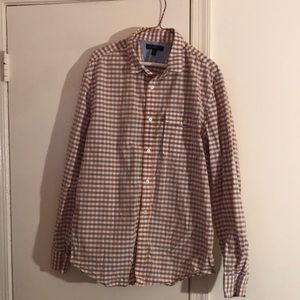 A NWOT! Banana Republic Slim Fit Plaid Shirt